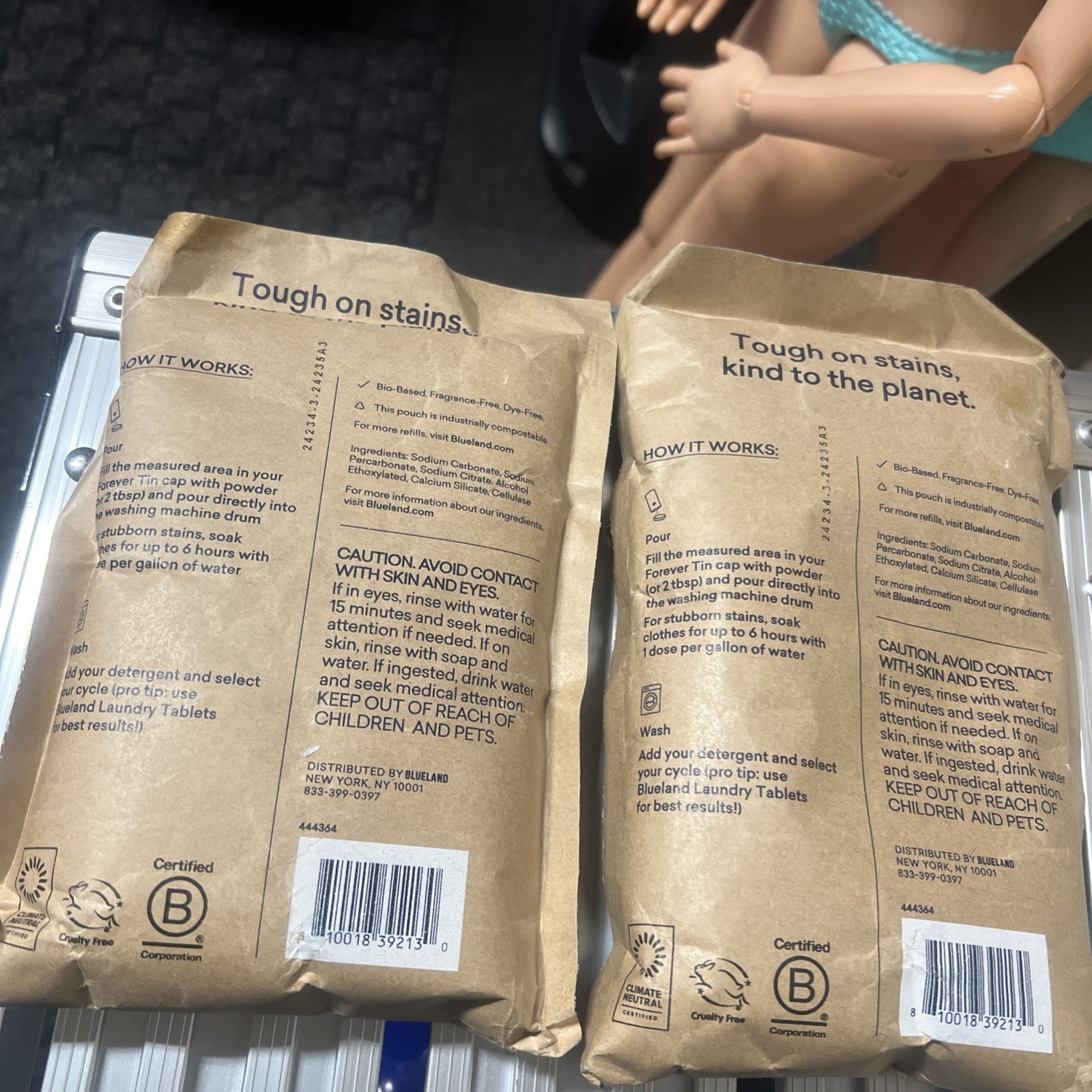 BlueLand Oxi Laundry Booster Powder x 2 at 17.6 oz each