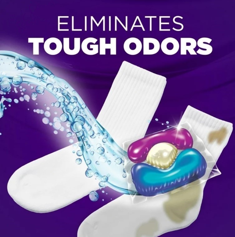 ARM & HAMMER OxiClean 5-in-1 Power Paks, Fresh Burst, 42 Ct Odor Blaster Pods