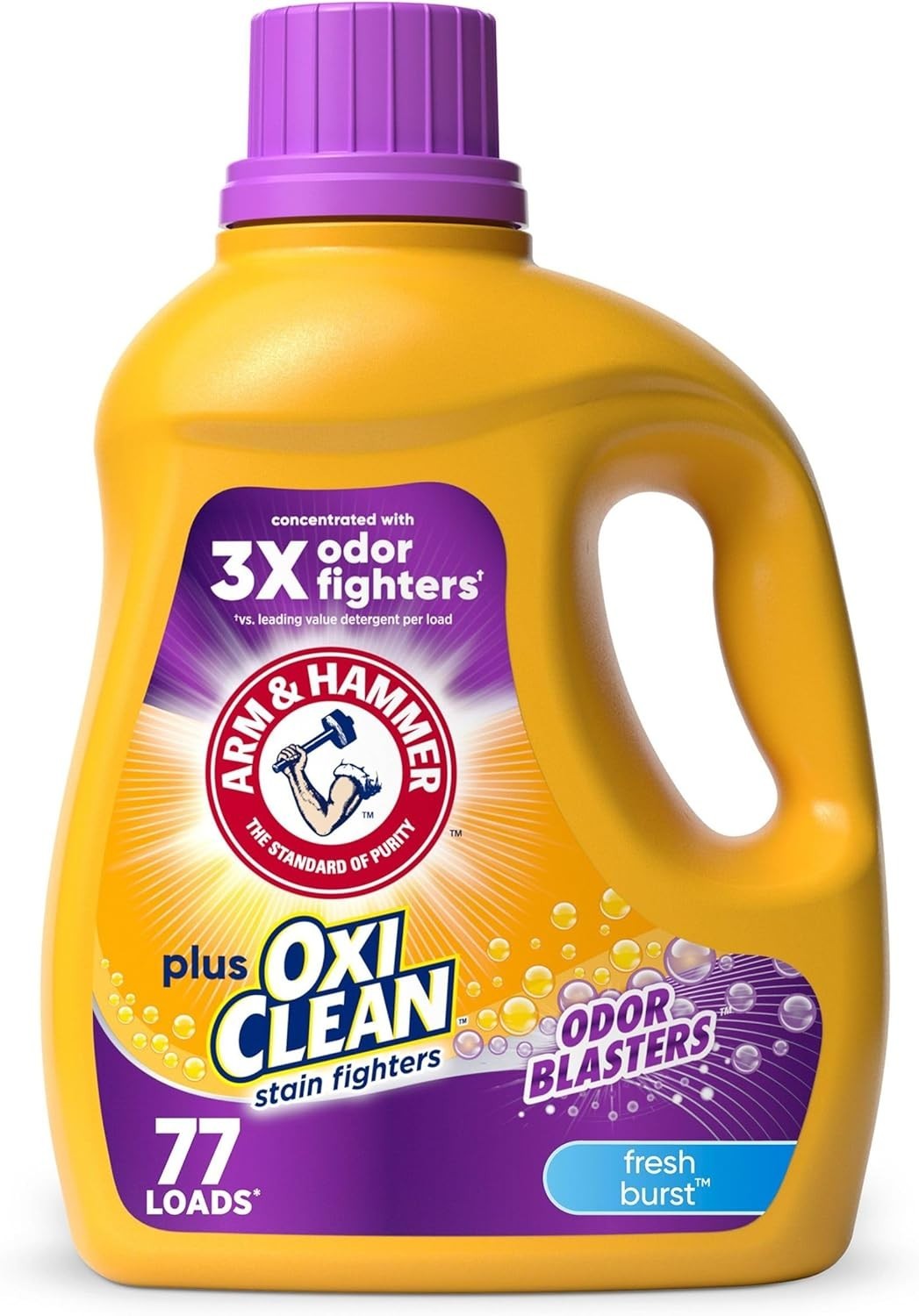 Plus OxiClean Odor Blasters Fresh Burst, 77 Loads Liquid Laundry Detergent