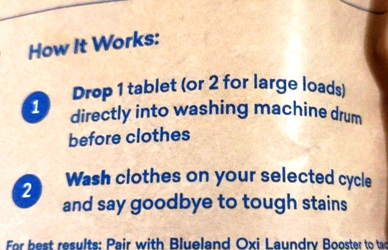 Blueland Laundry Detergent Tablets 60 Ct Spring Bloom Compatible w/All Washers