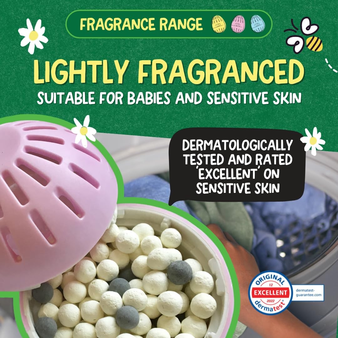 Ecoegg Laundry Egg Refill Pellets | 50 Count (Pack of 1), Spring Blossom