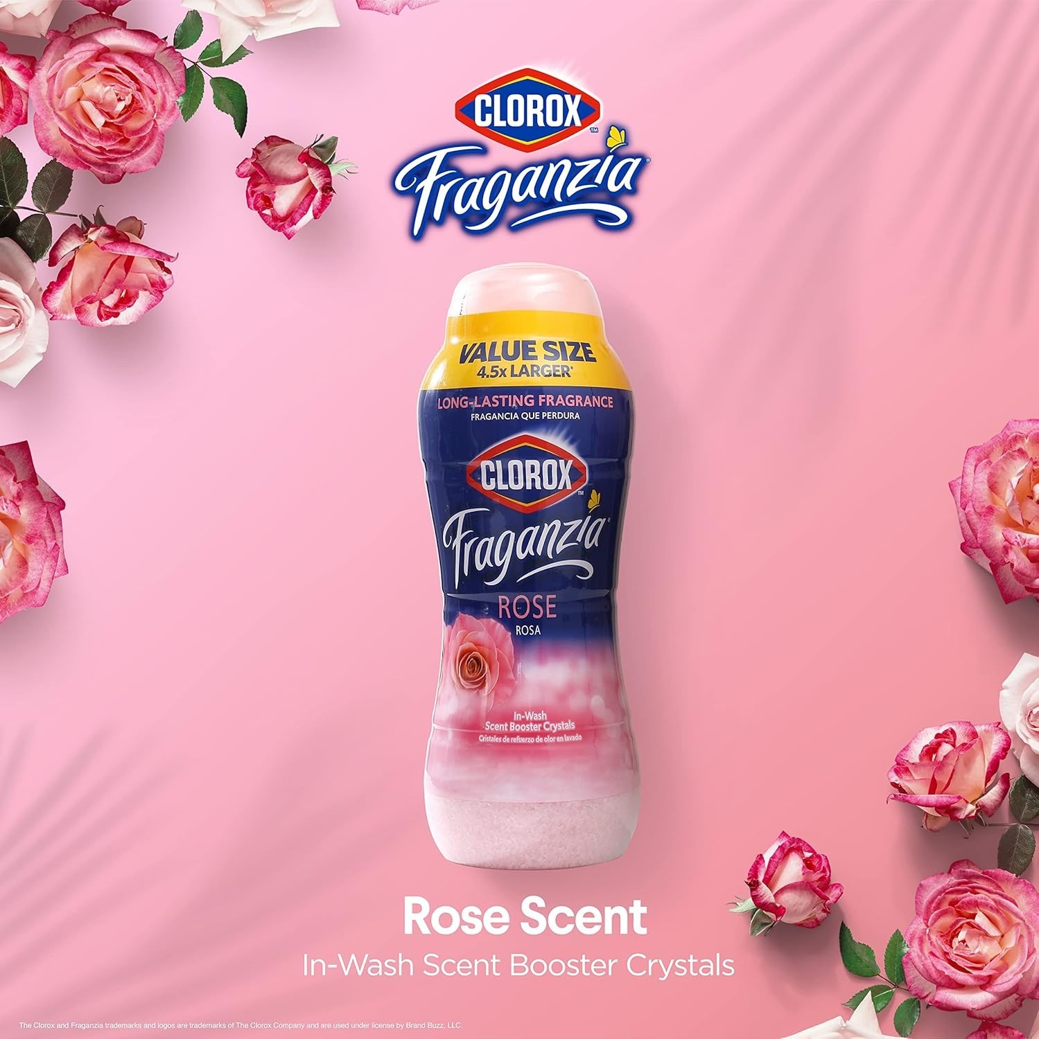 Clorox Fraganzia Laundry Crystals Spring Scent Fabric Freshener 1 Count Pack