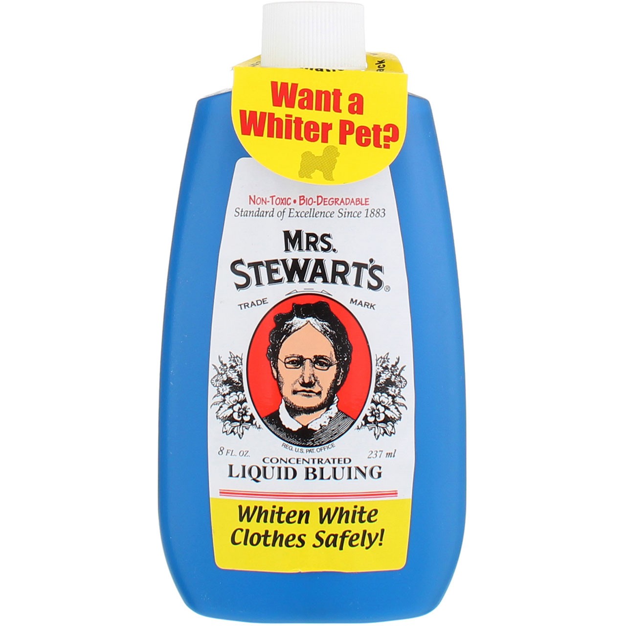 4 Pack Mrs. Stewart’s Concentrated Liquid Bluing, 8 fl oz