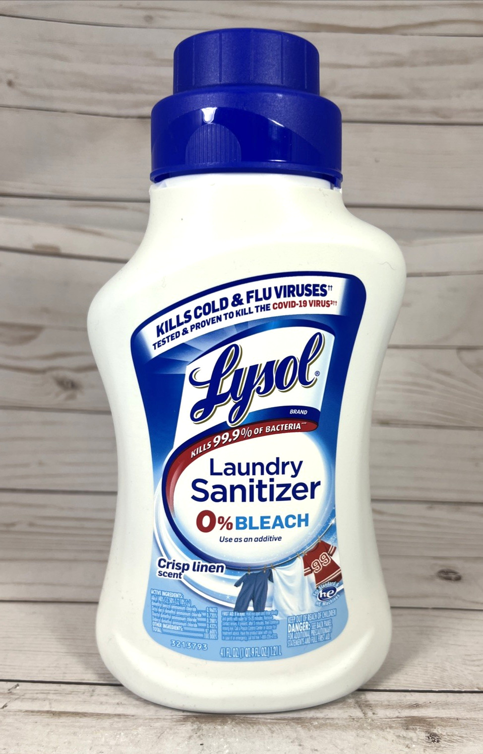 Lysol Laundry Sanitizer Additive Crisp Linen Scent 41oz