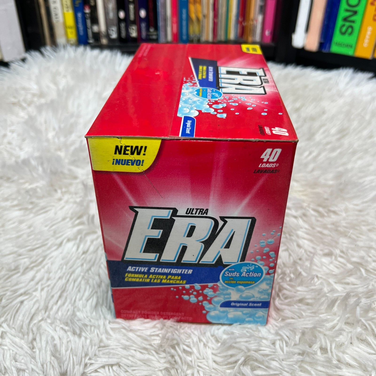 ULTRA ERA POWDER DETERGENT 40 LOADS ACTIVE STAINFIGHTER CLEANER ORIGINAL SCENT