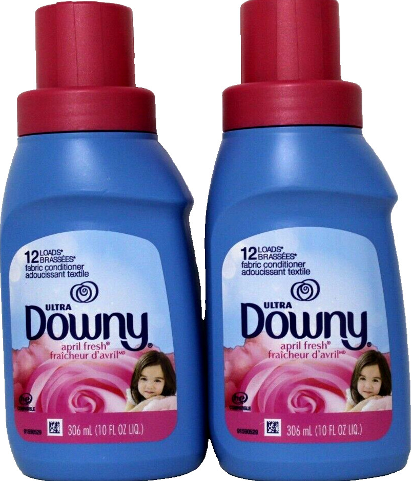 2PK Downy April Fresh Liquid Fabric Conditioner (Fabric Softener), 10 FL OZ