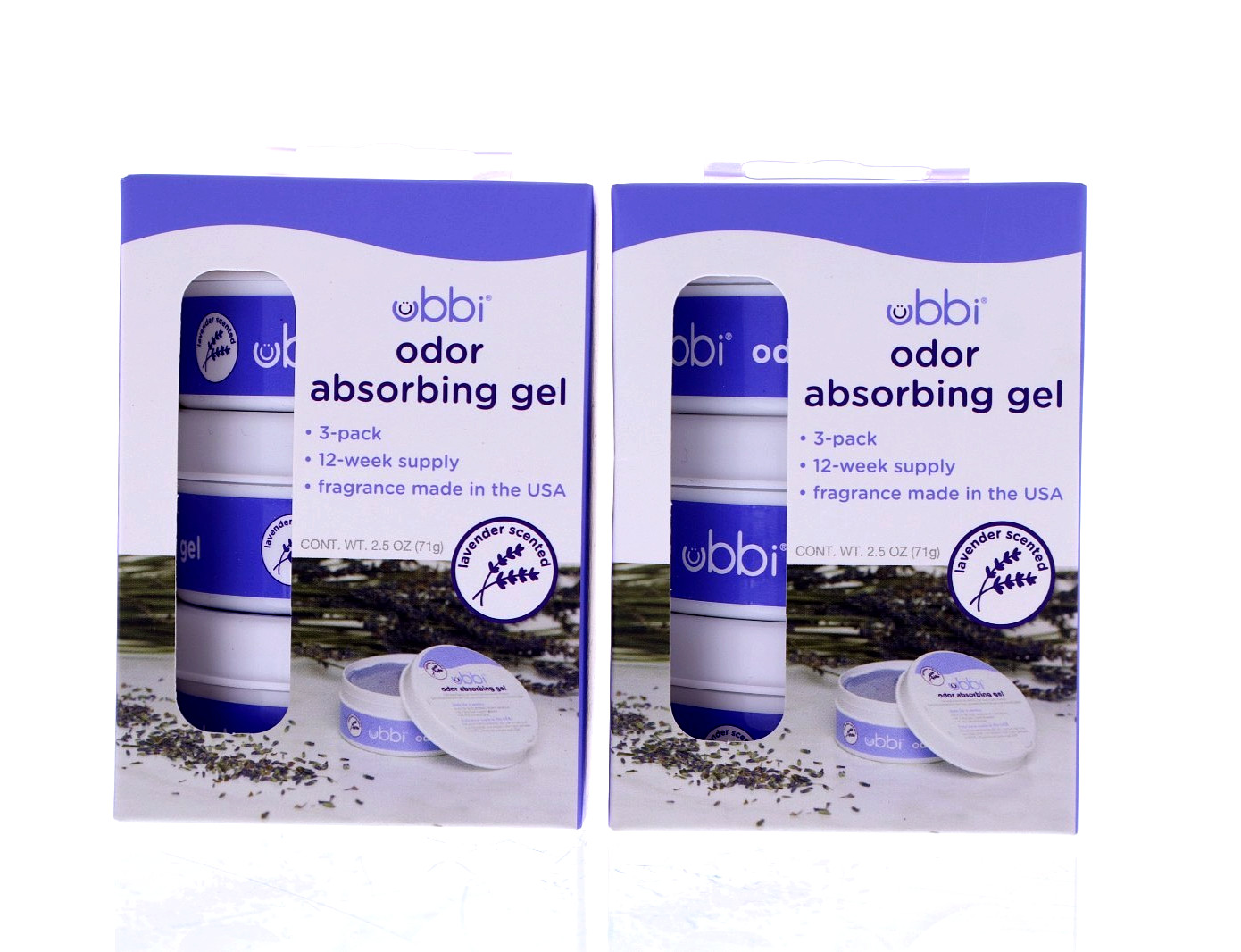 Ubbi Odor 3-Pack Absorbing Gel (Set of 2)