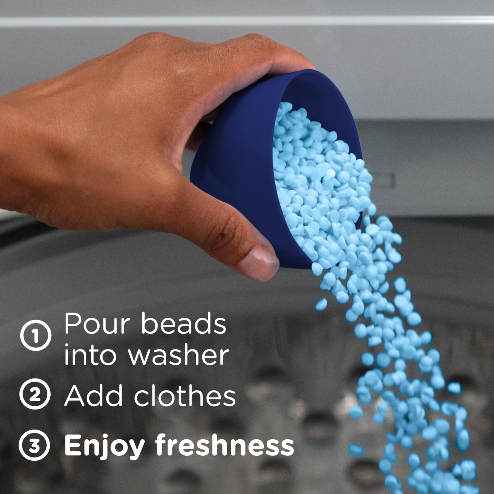 Downy Balance In-Wash Laundry Scent Booster Beads, Crisp 24 Ounce (Pack of 1)