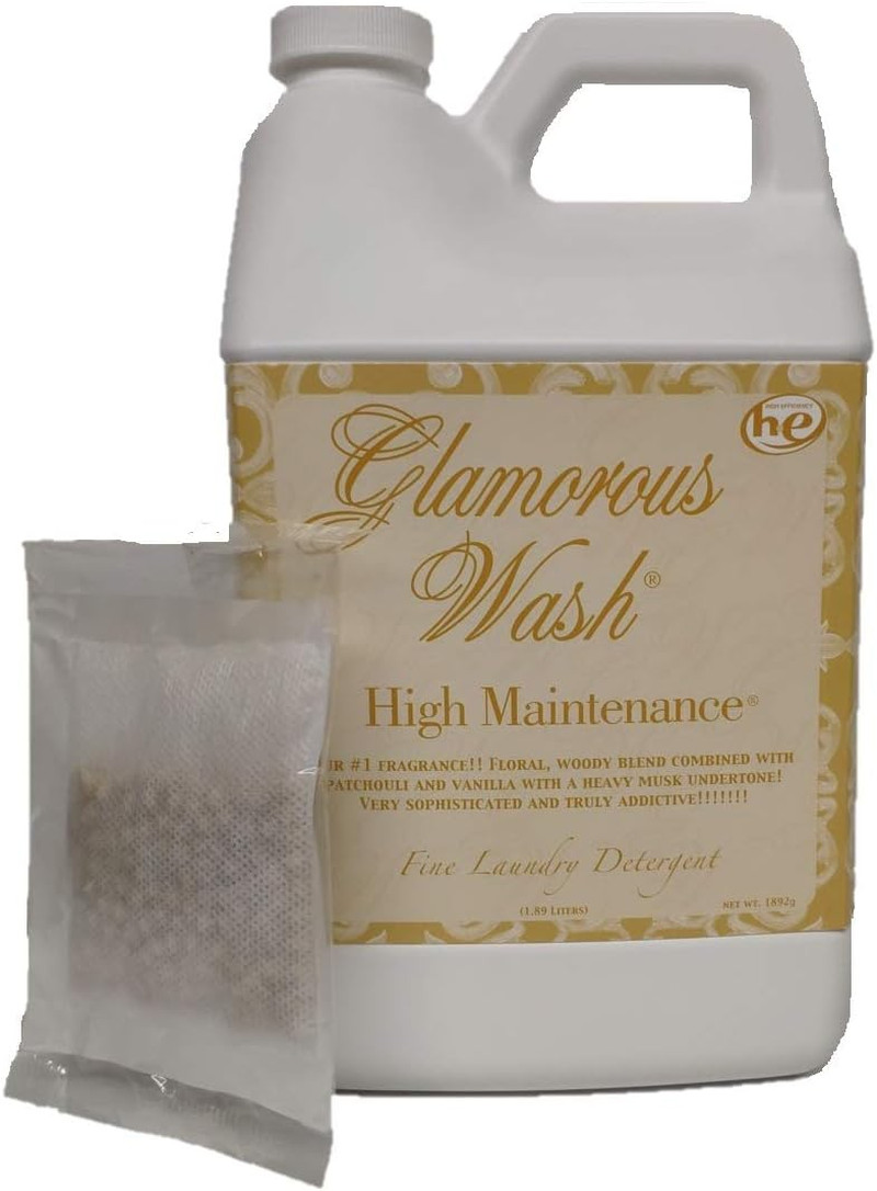 Tyler Candle Glamorous Wash High Maintenance Half Gallon (64 OZ) Laundry Deterge