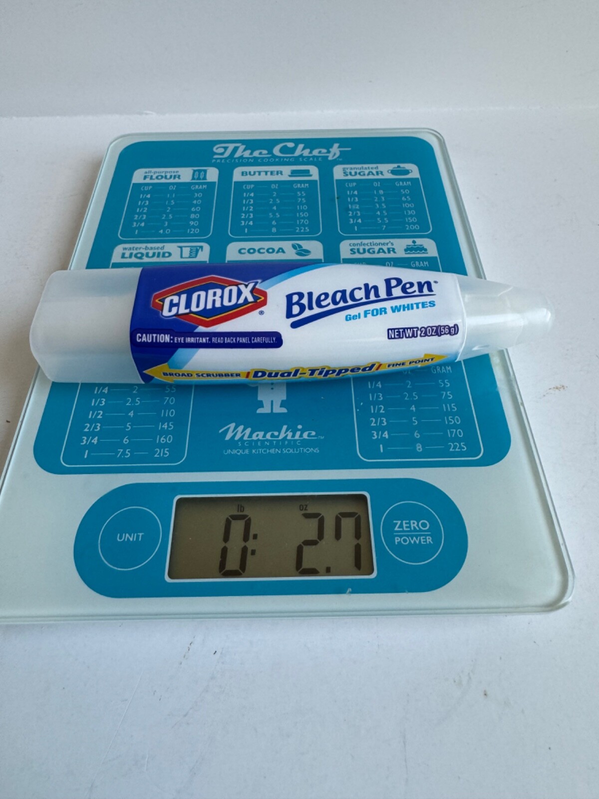 Lot 2 Clorox Bleach Pens & 1 Gel Stain Remover 2 oz each All 3 NEW Check Weight