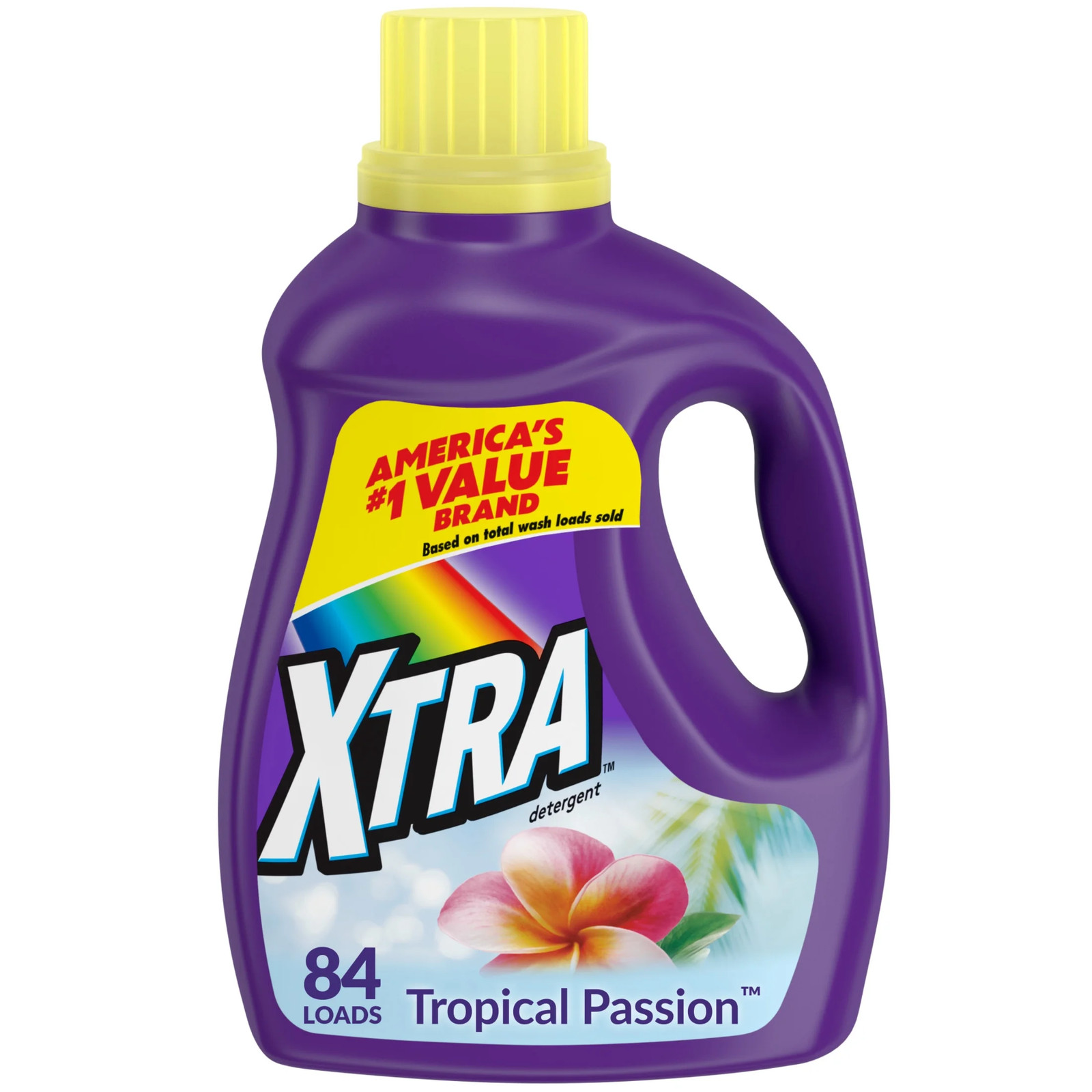 Tropical Passion, 84 Loads Liquid Laundry Detergent, 100.8 Fl Oz