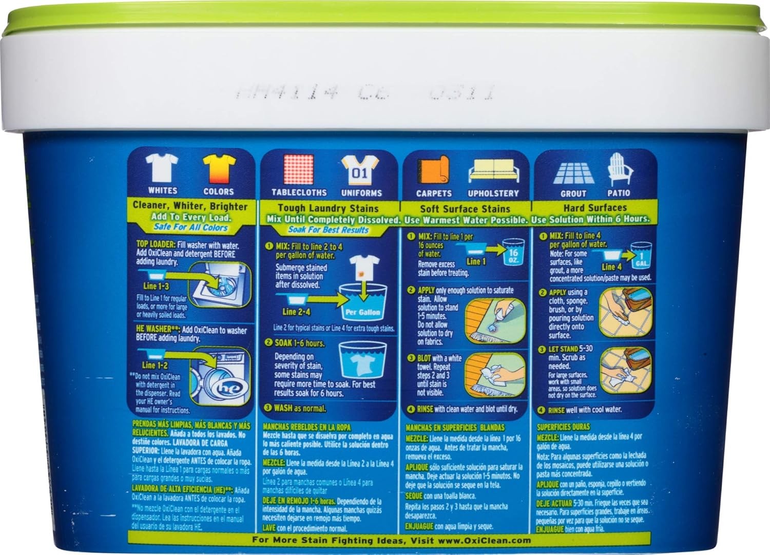 Versatile Stain Remover Free 3 lbs Pack of 4