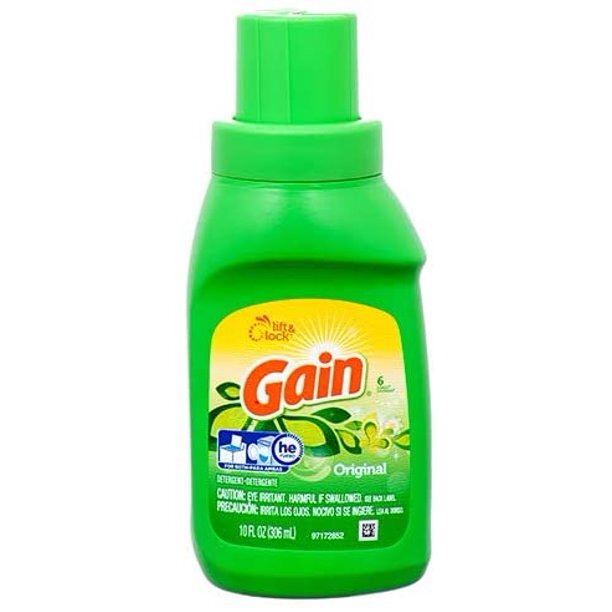 Gain Liquid Laundry Detergent, Blissful Breeze, 10 Fl Oz, 6 Loads
