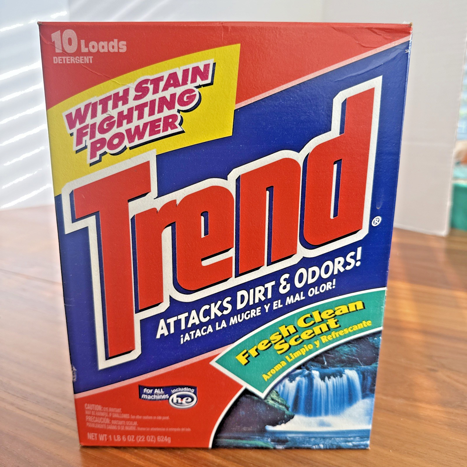 TREND Laundry Detergent Powder Fresh Clean Scent 10 Loads SELLS FAST RARE 1.6 Lb