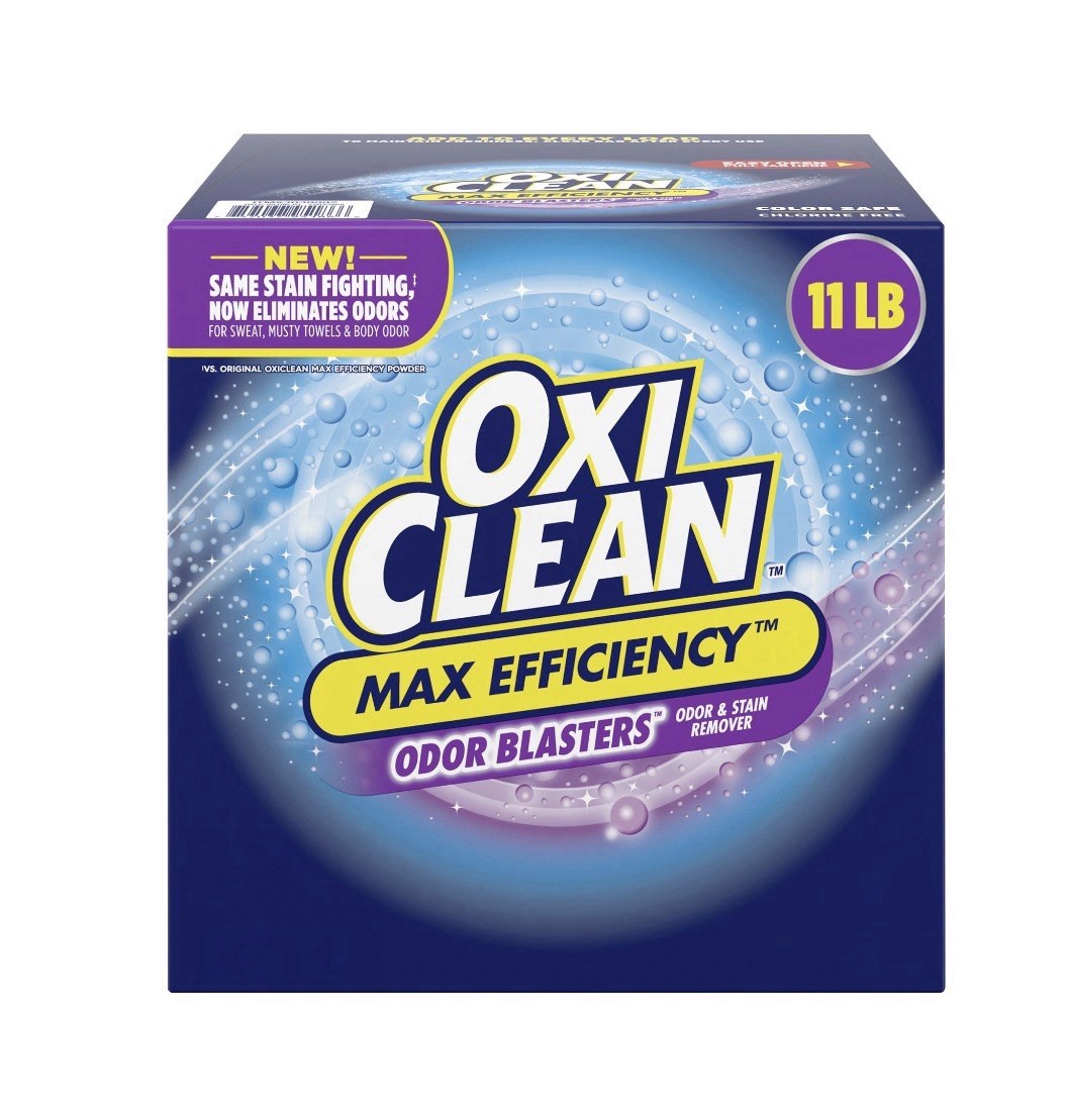 OxiClean Max Efficiency Odor Blasters 11 lb Laundry Stain Remover Powder HE Safe