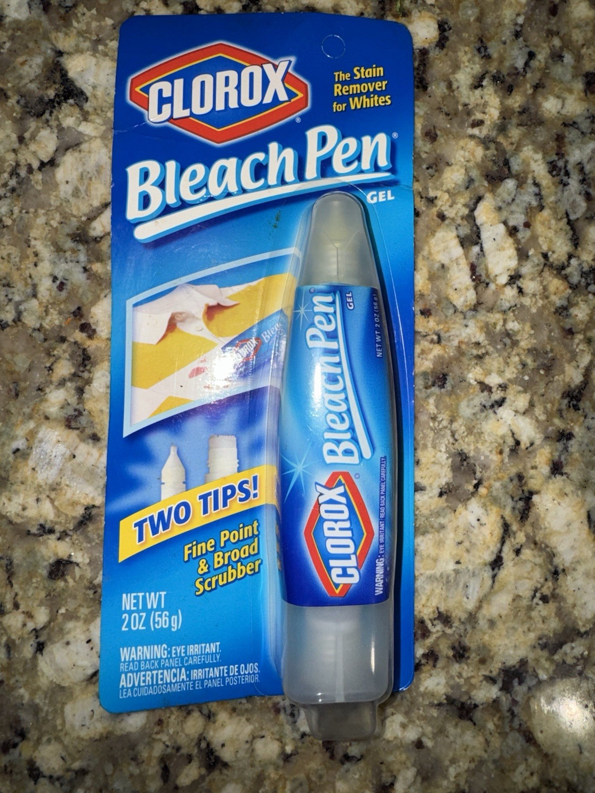 Clorox Bleach Pen Gel For Whites Dual Tipped 2005 Sealed 2 OZ NEW Old Stock