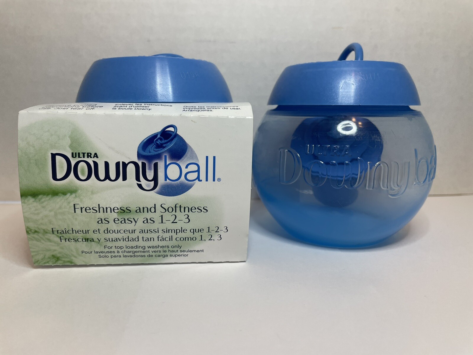 Ultra Downyball Liquid Fabric Softener Dispenser Pack of 2 New & Gently Used