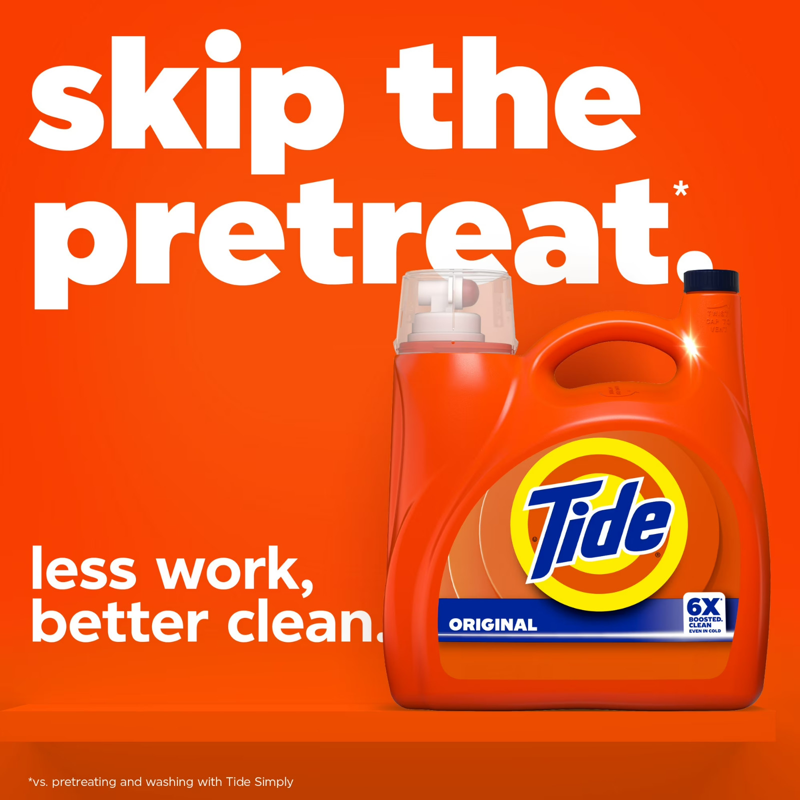 2 Pack Tide Liquid Laundry Detergent Original Scent 132 fl oz 100 Loads HE