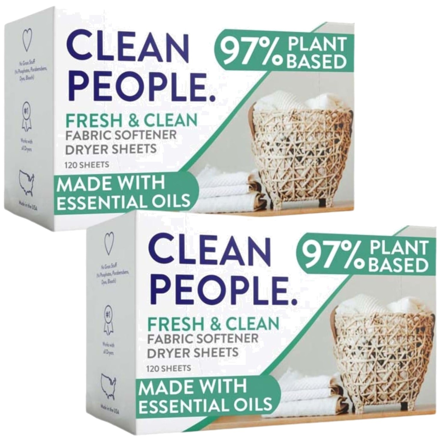 Soft & Fresh Laundry Softener Sheets, 240 Pack