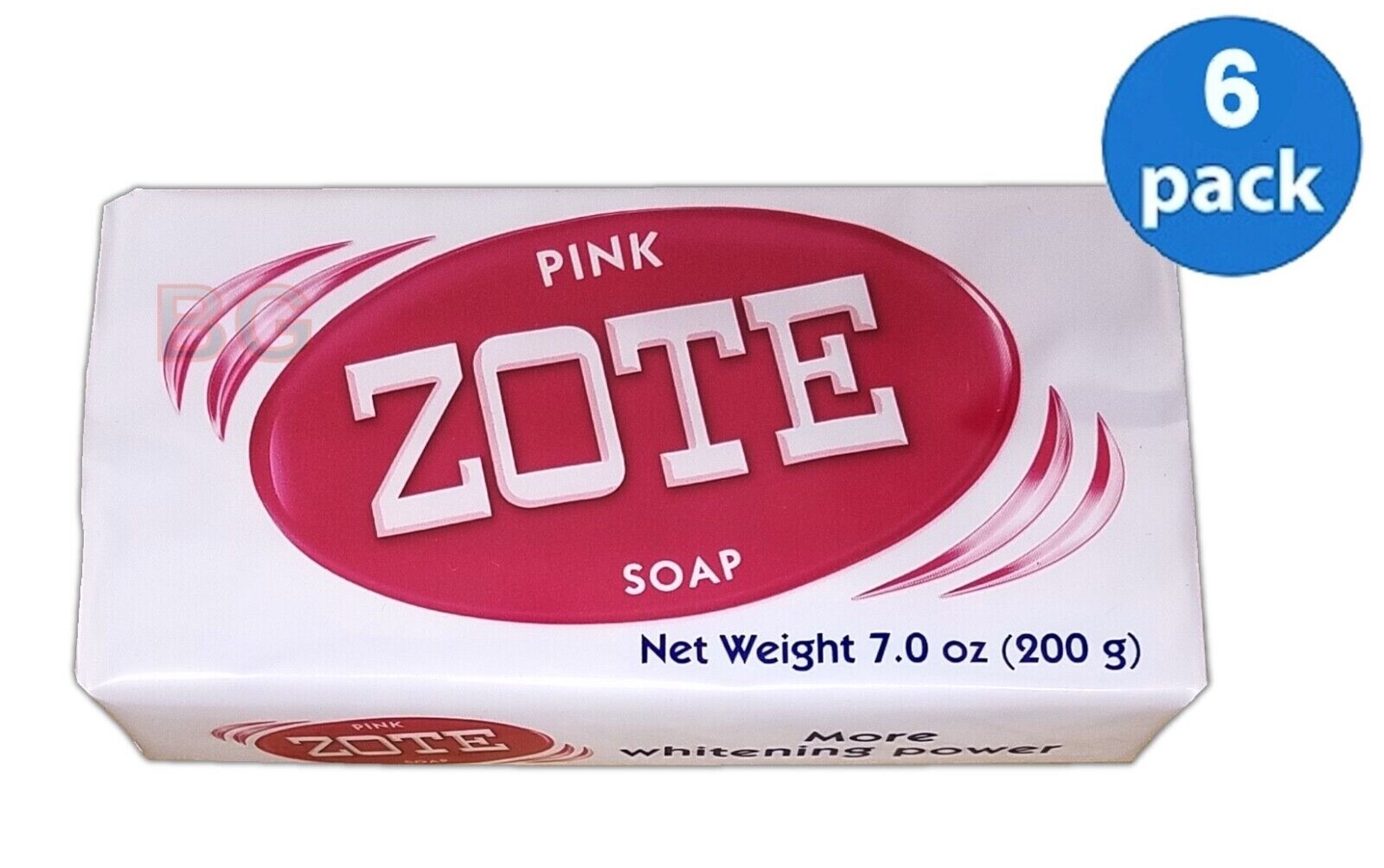 Zote Pink Laundry Soap Washing Clothes Detergent Kitchen Cleaner Jabon 7oz Bars
