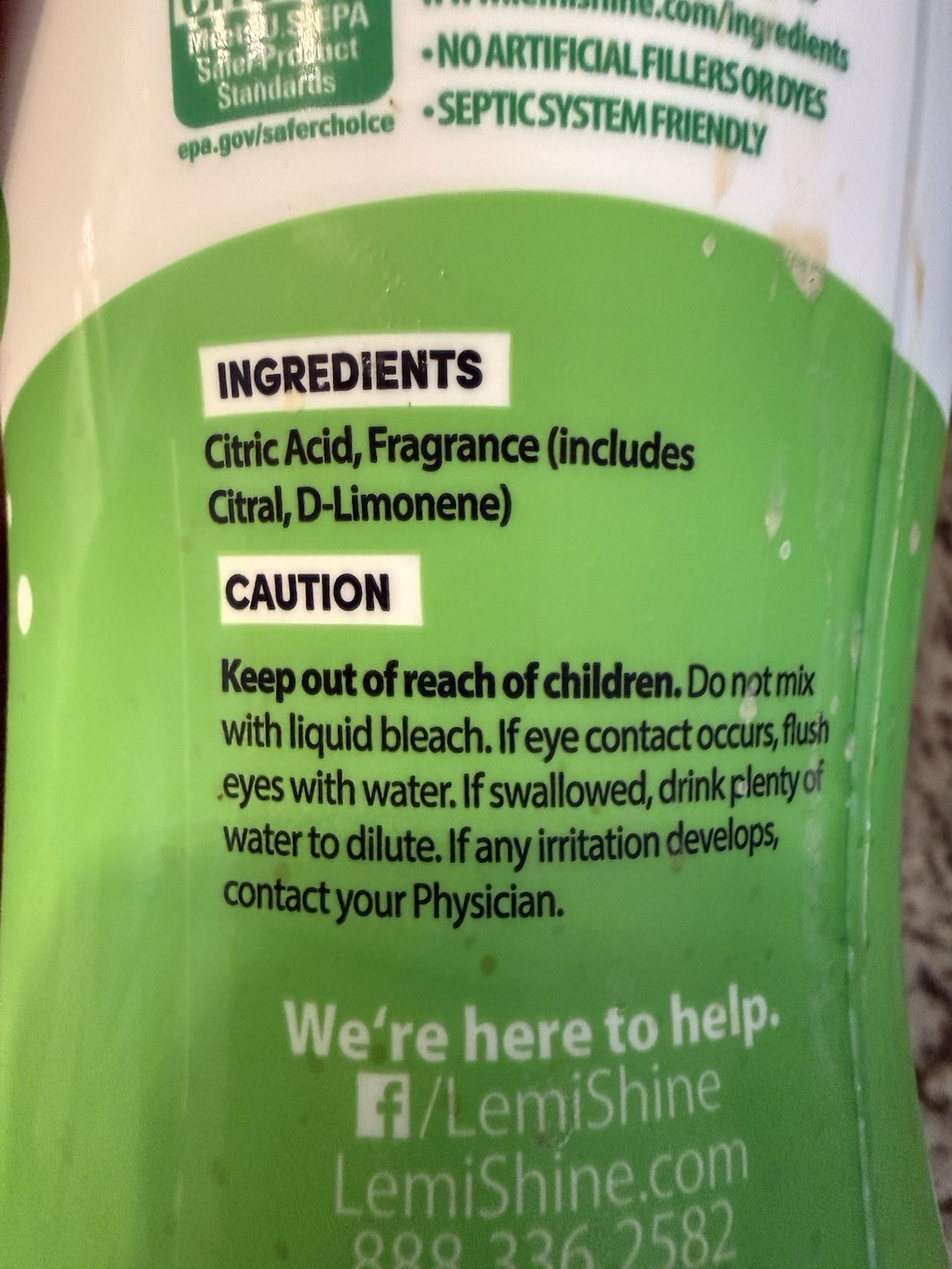LemiShine Detergent Booster – LARGE 24 Oz. Pack Of 2