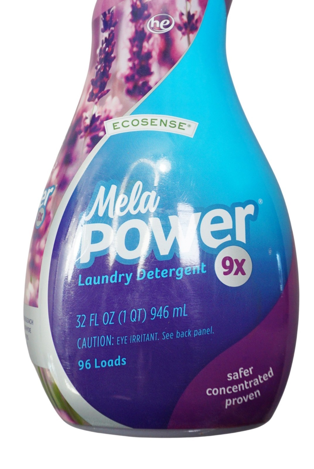 Lot of 2 Melaleuca EcoSense MelaPower Laundry Detergent Bottles Partial Full