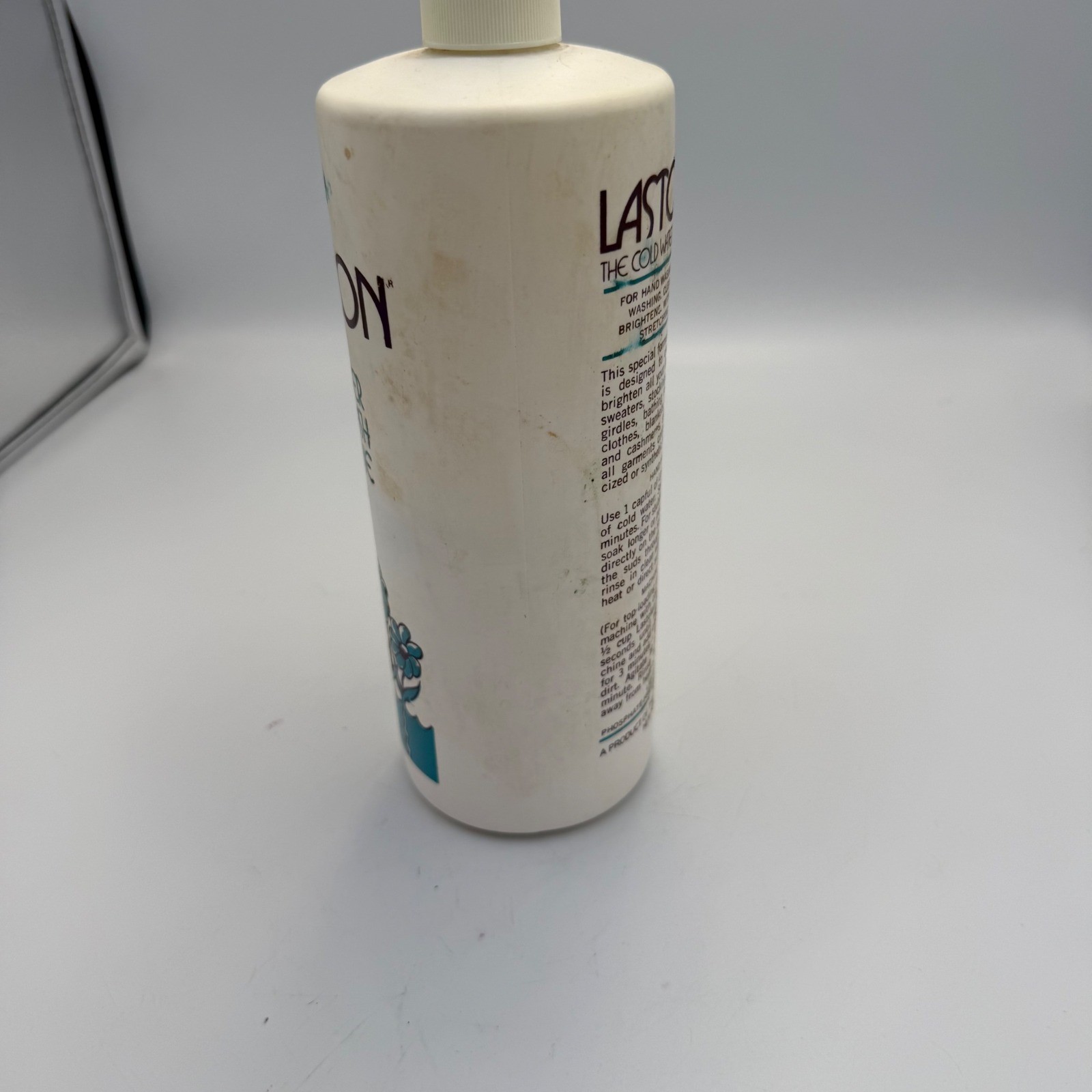 Vintage 60s Bali Lastolon Cold Water Beauty Wash Fine Fabric Detergent 32oz