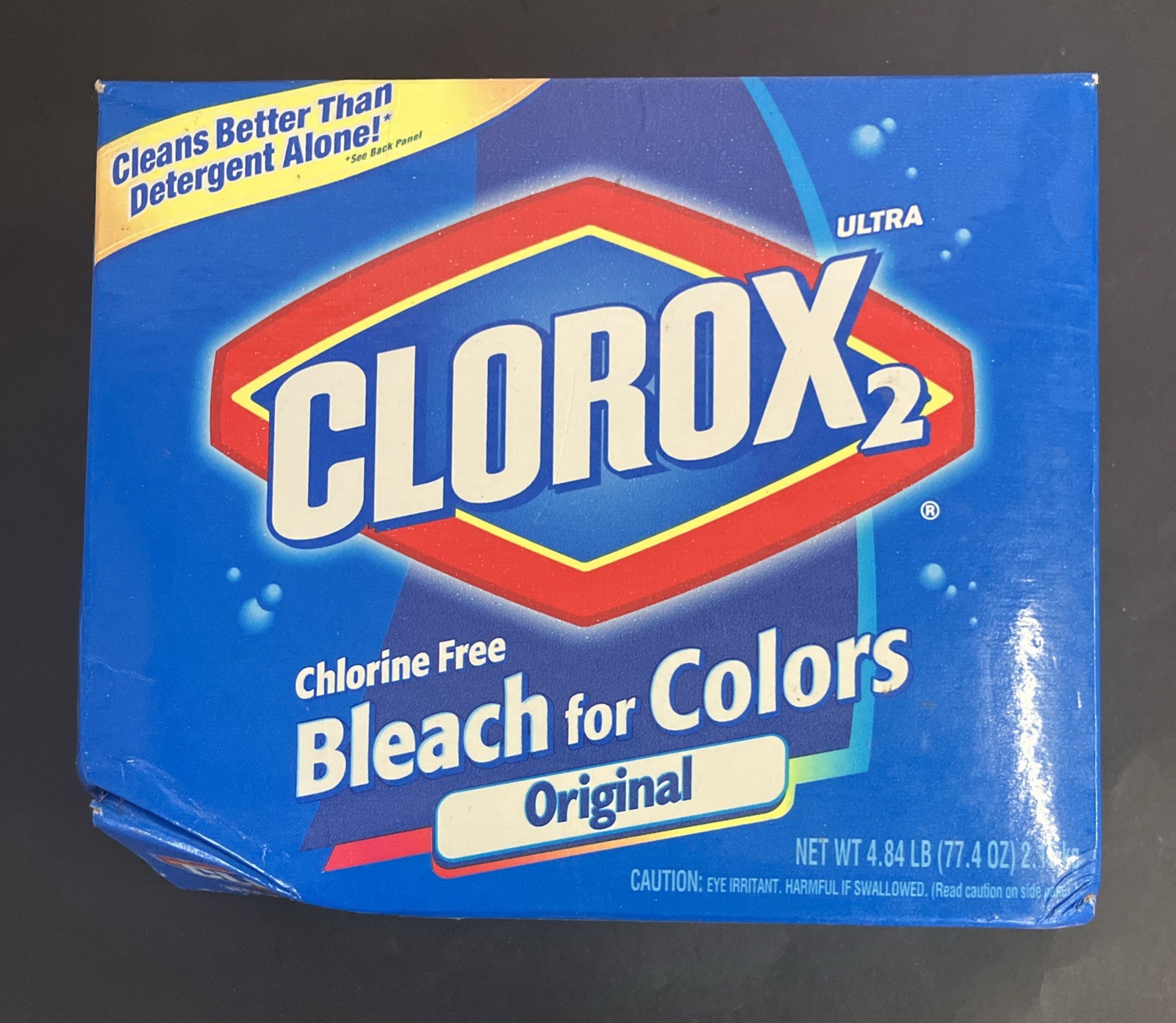 2003 Ultra Clorox 2 Chlorine Free Bleach for Colors Laundry Booster 4.84# USA