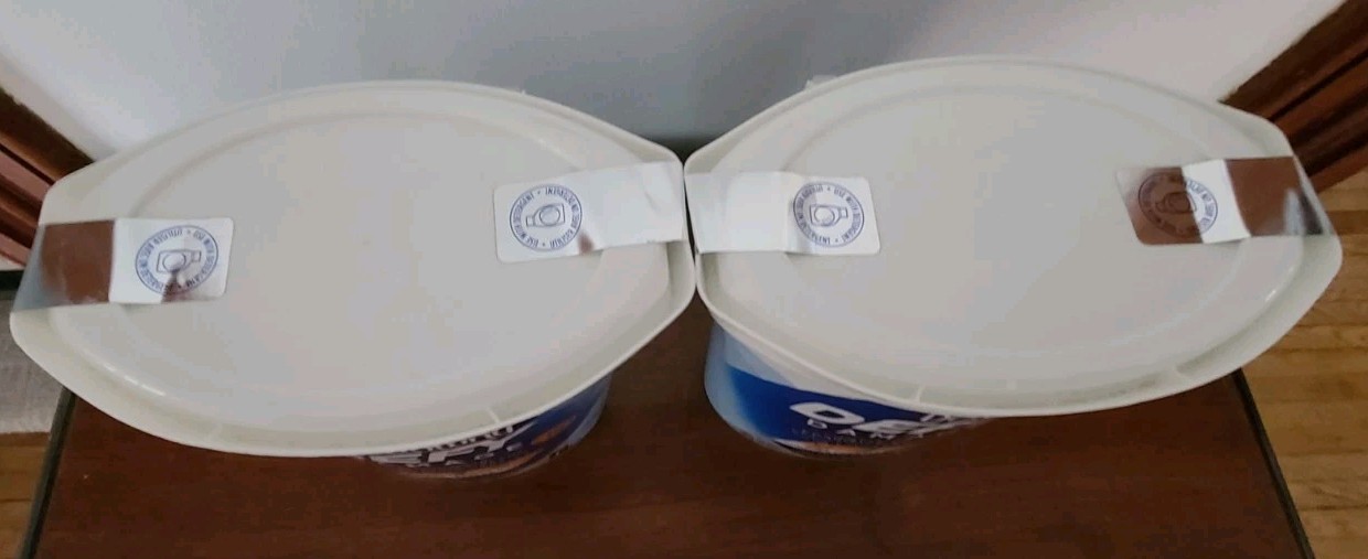 (2) Downey Defy Damage Total Wash Conditioning Beads UNSCENTED 19.5 Oz. each Tub