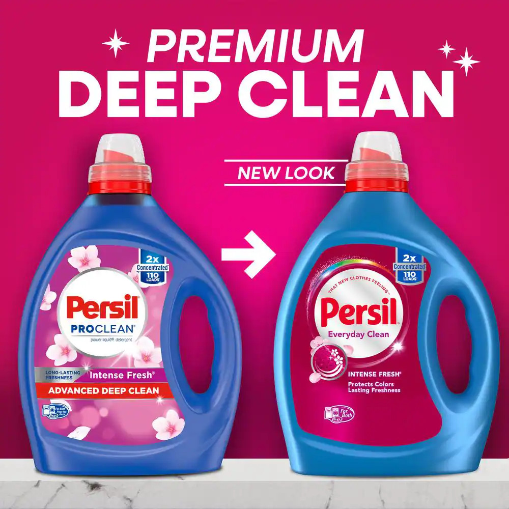 Intense Fresh Scent Liquid Laundry Detergent,110-Loads, 82.5 Fl.Oz.