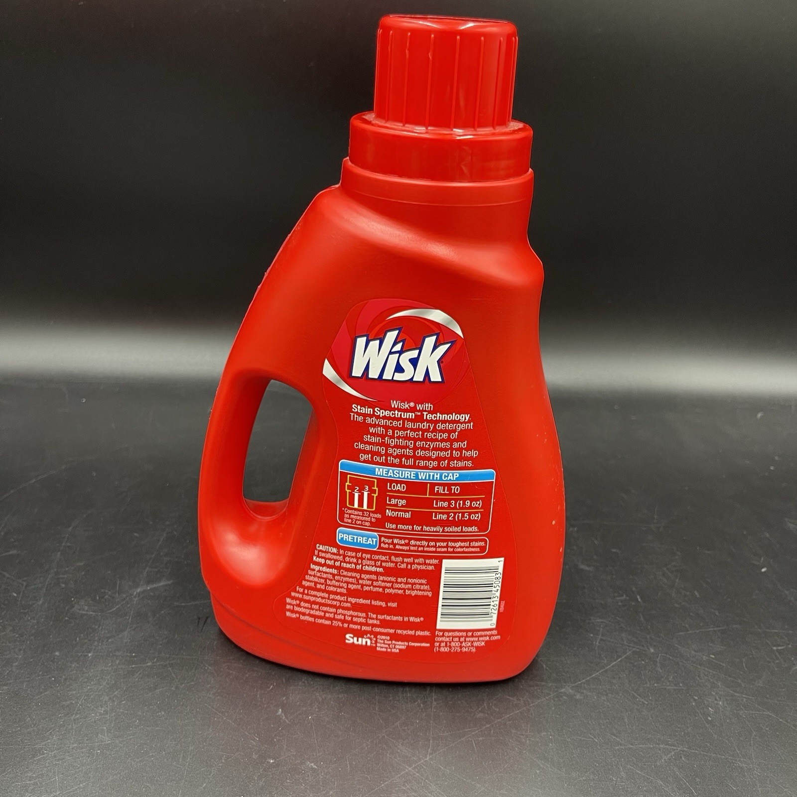 1 Wisk Deep Clean Stain Spectrum Laundry Detergent 50 oz 32 Loads DISCONTINUED