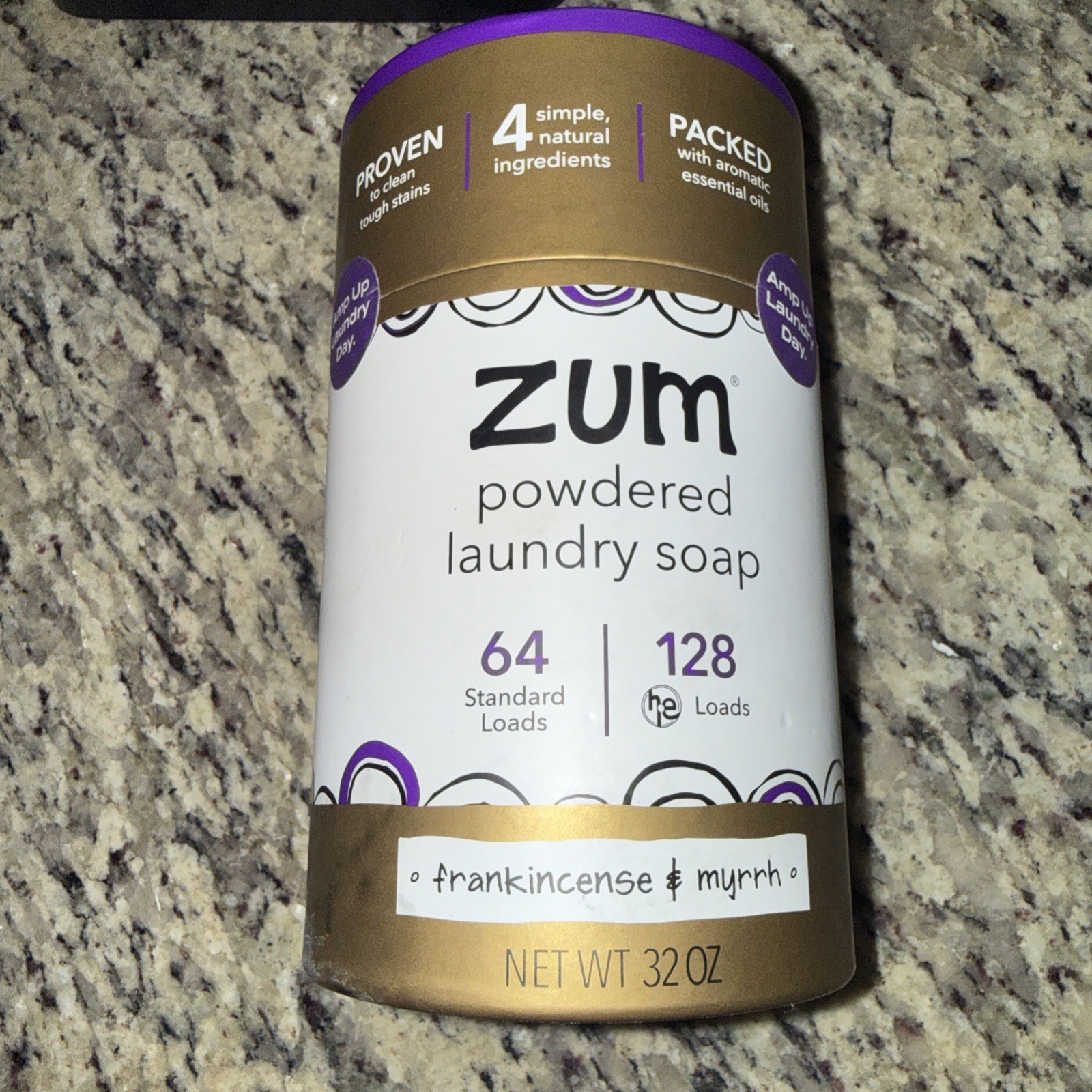 Zum Powdered Laundry Soap by Indigo Wild – Plant-Based Laundry Soap with Baking