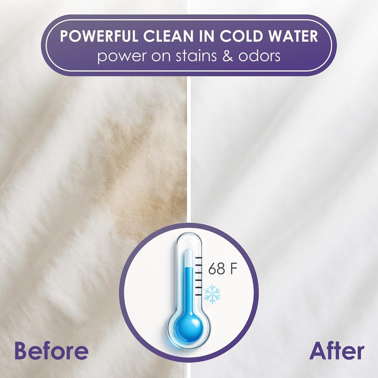 Lavender Plant-Based Hypoallergenic Laundry Detergent, Gentle & Non-Toxic Soap