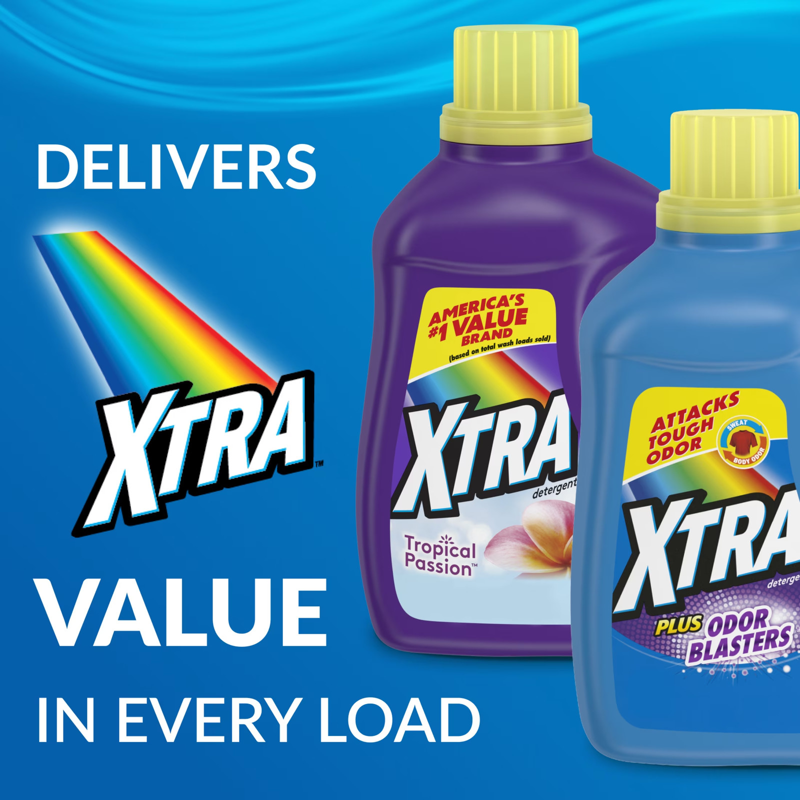 Tropical Passion, 84 Loads Liquid Laundry Detergent, 100.8 Fl Oz
