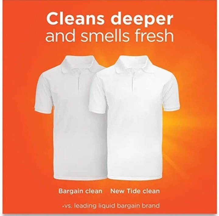 Tide (2~PACK) 8 Fl. Oz. Bottles ●ORIGINAL● Laundry Detergent (5) Loads.