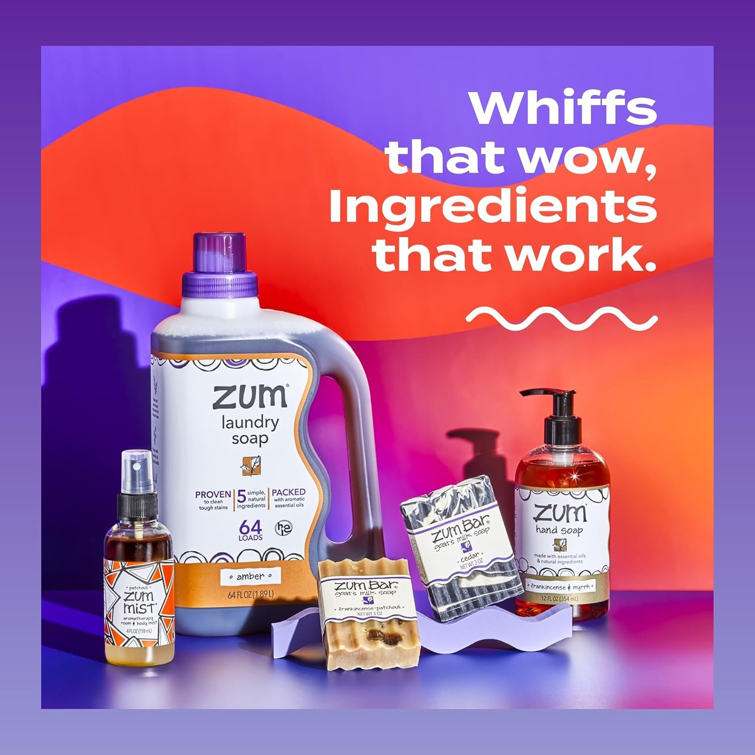 Indigo Wild Zum Clean Laundry Soap – Plant-Based Liquid Laundry Soap – Contains