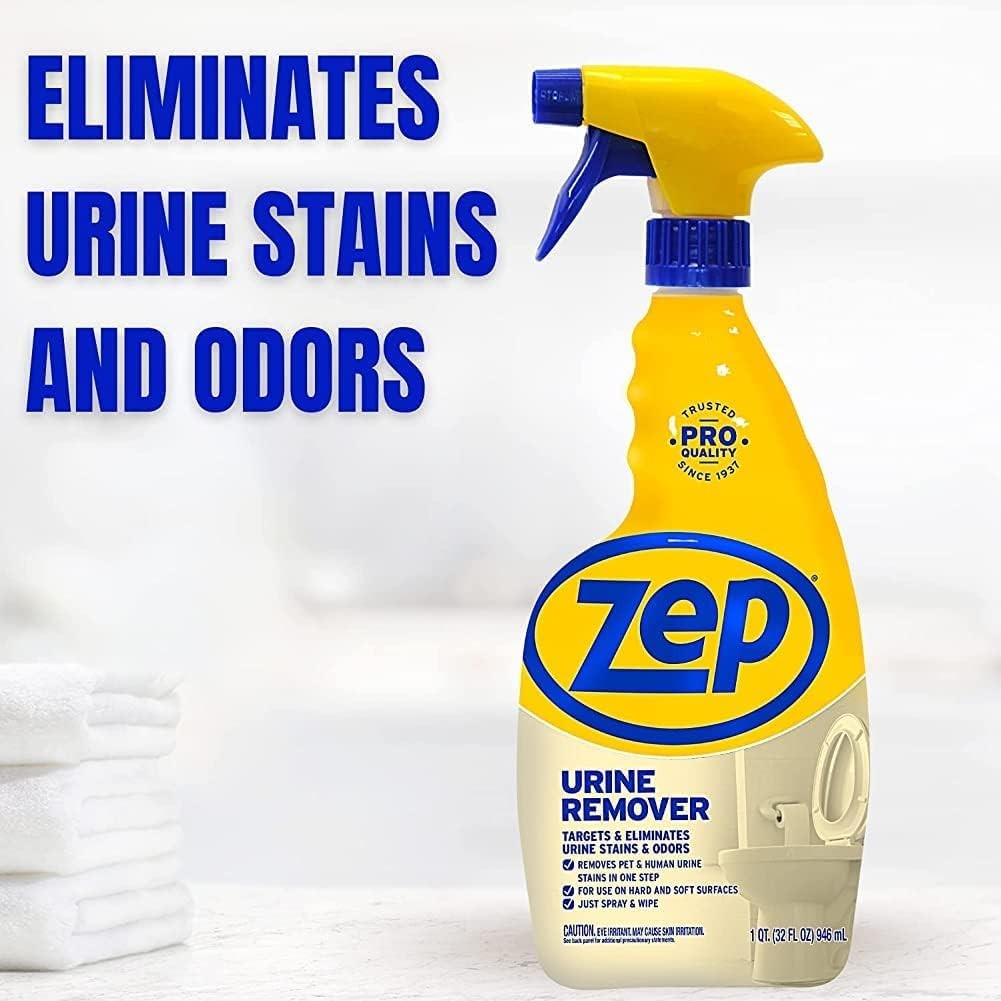 Zep Urine Remover, 32 fl oz – ZUURMV32 – Professional 32 Fl Oz (Pack of 1)