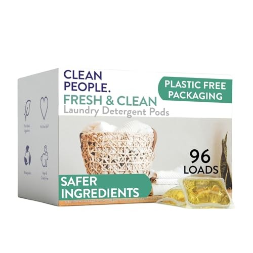 Laundry Detergent Pods – Hypoallergenic Laundry Pods – 96 Count Fresh Scent
