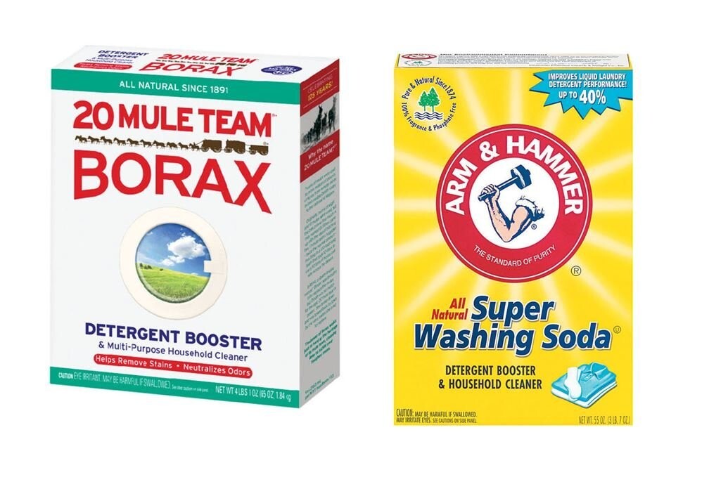 Powerful All-Natural Laundry Booster & Cleaner – 120 Oz Variety Pack, Unscented