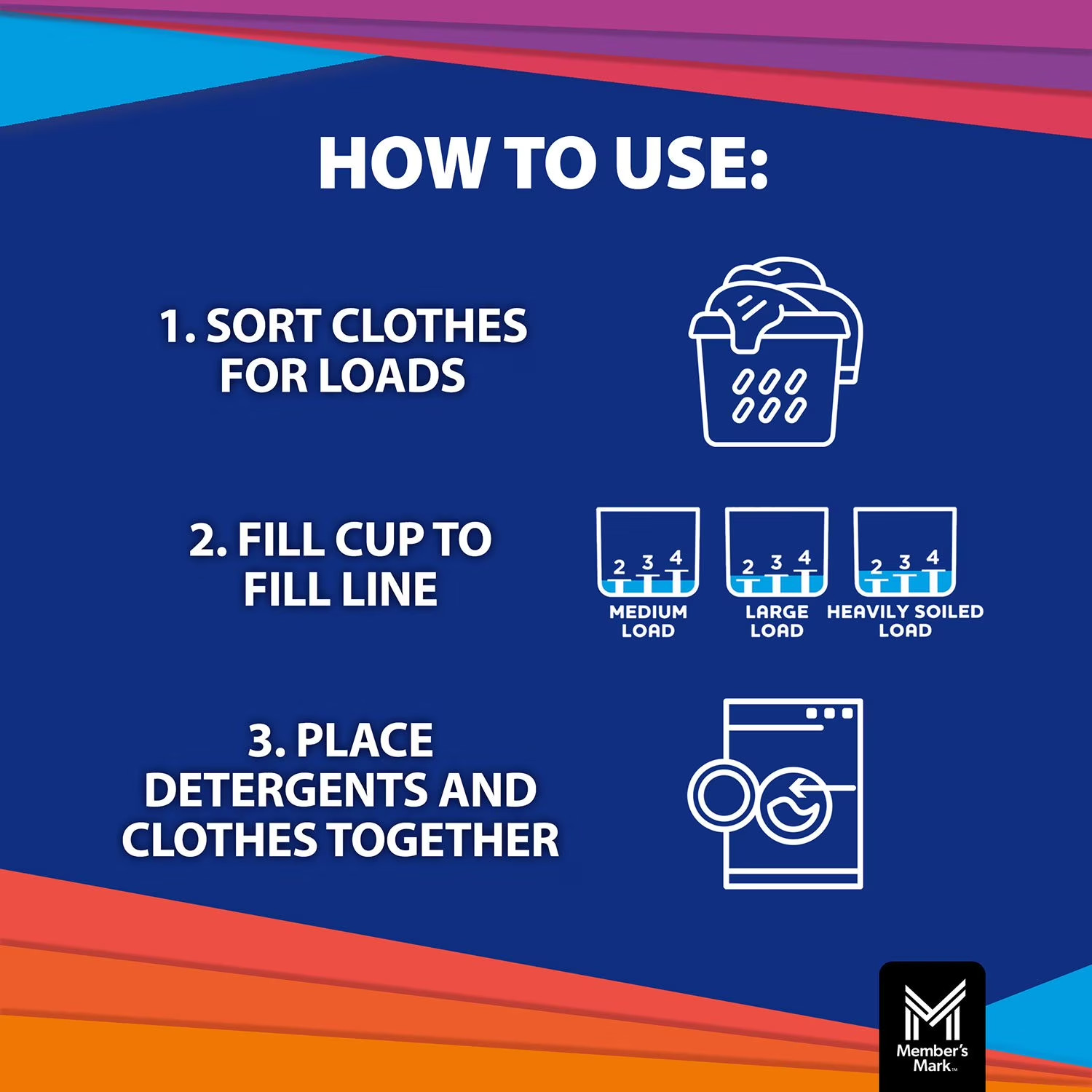 Member’s Mark Liquid Laundry Detergent Fresh Scent 196 fl oz 127 Loads HE Clean