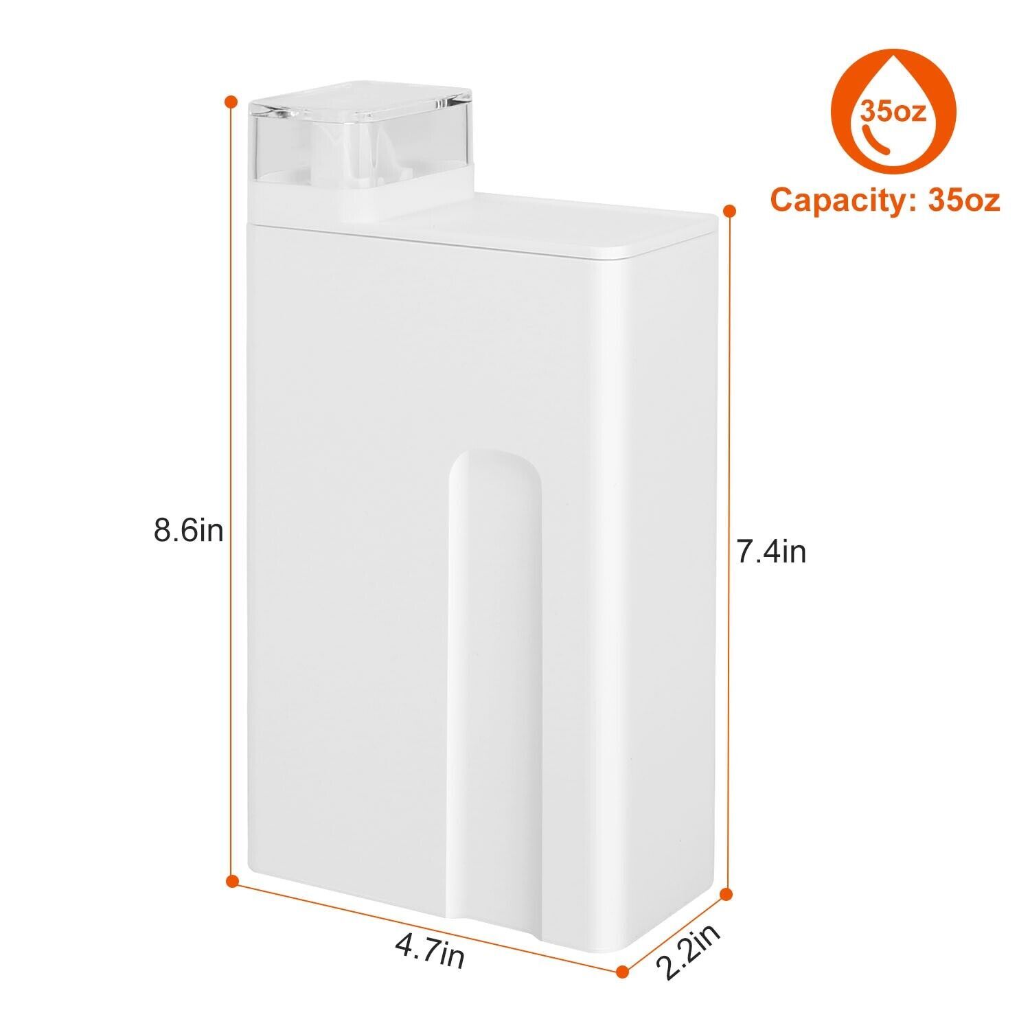 35oz Laundry Detergent Dispenser Container Empty Bottle Storage Box Dispenser
