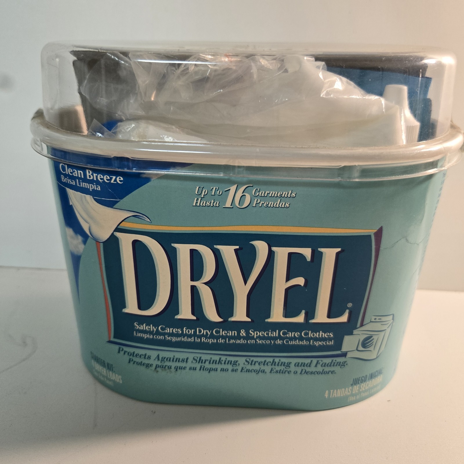 Dryel Home Dry Cleaner Only Fabric Care in Your Dryer 12 loads 48 Garments NEW