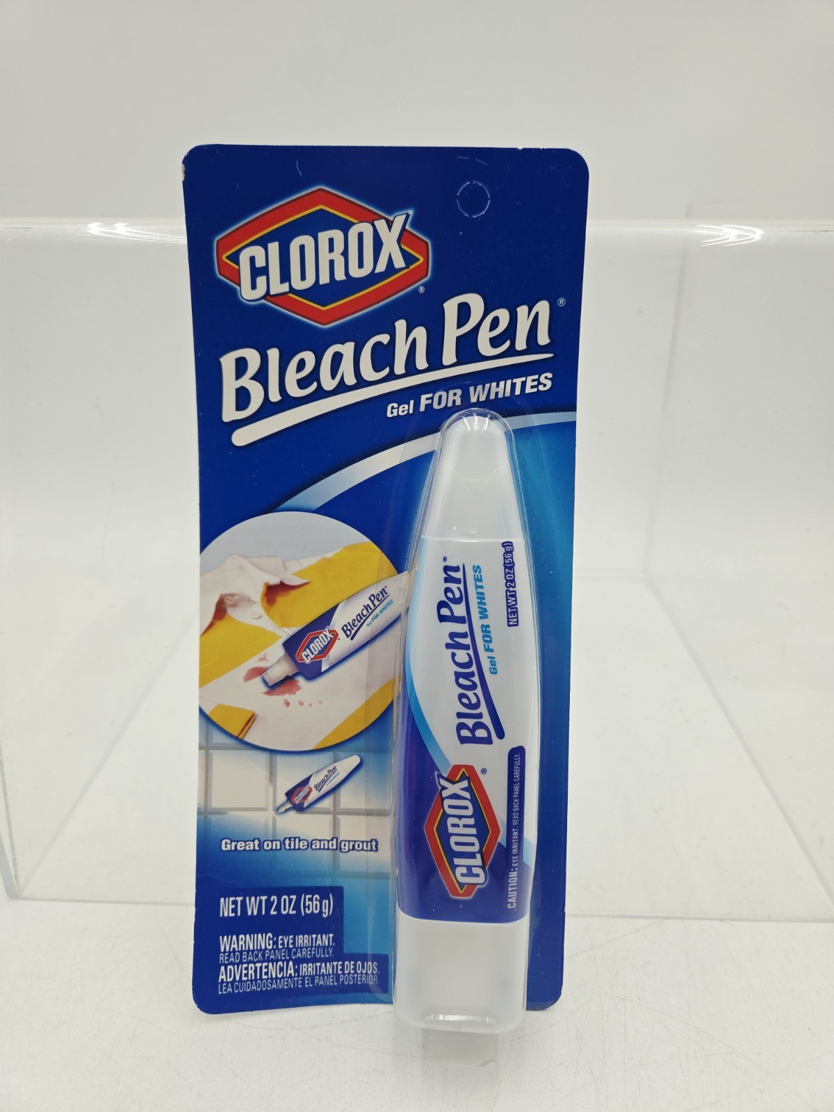 Clorox Bleach Pen Gel For Whites 2 Oz Cleaning Stain Remover Tile Grout Laundry