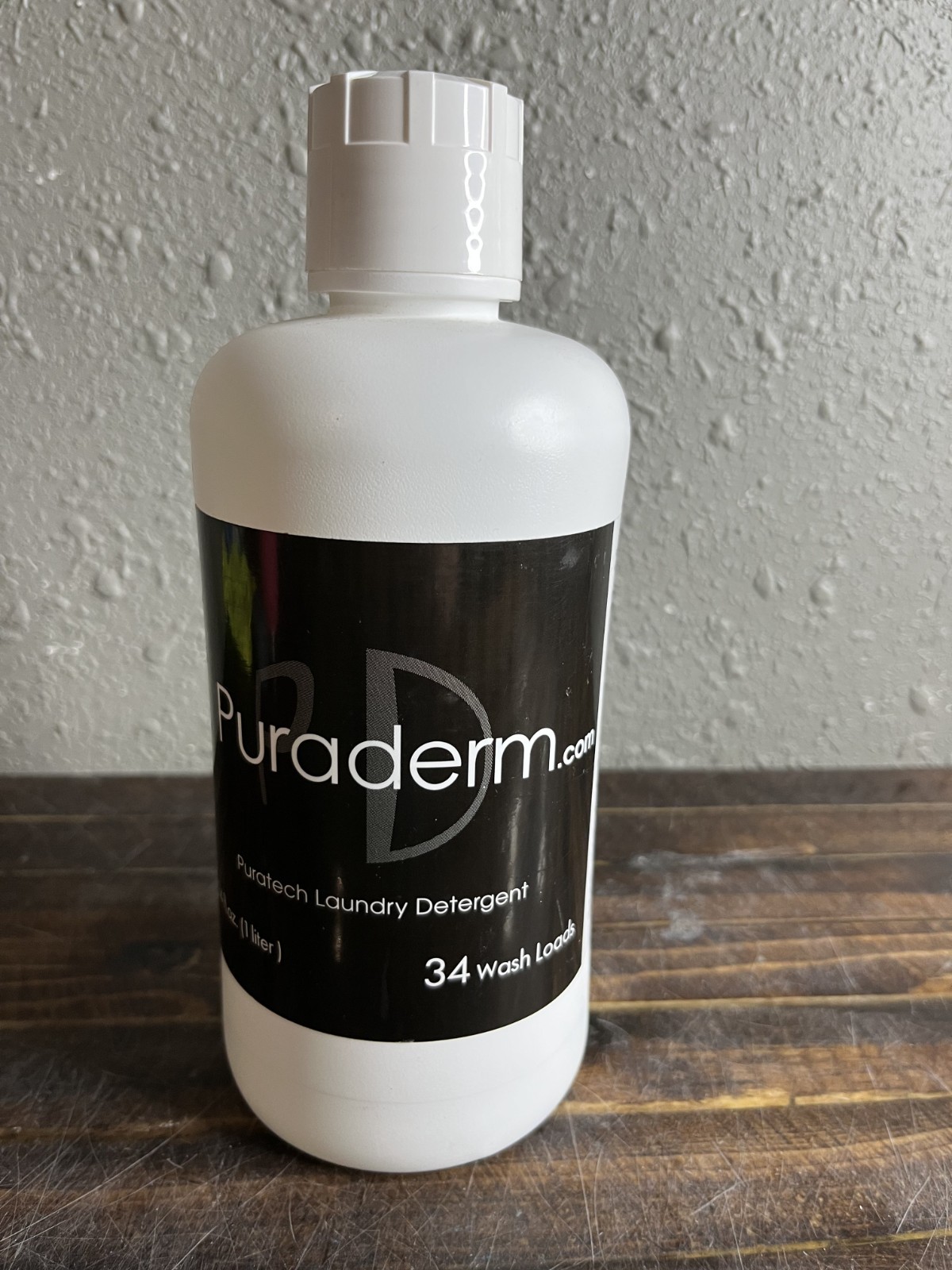 Puraderm Puratech Laundry Detergent 34 fl. oz. 1 Liter Bottle 34 Wash Loads