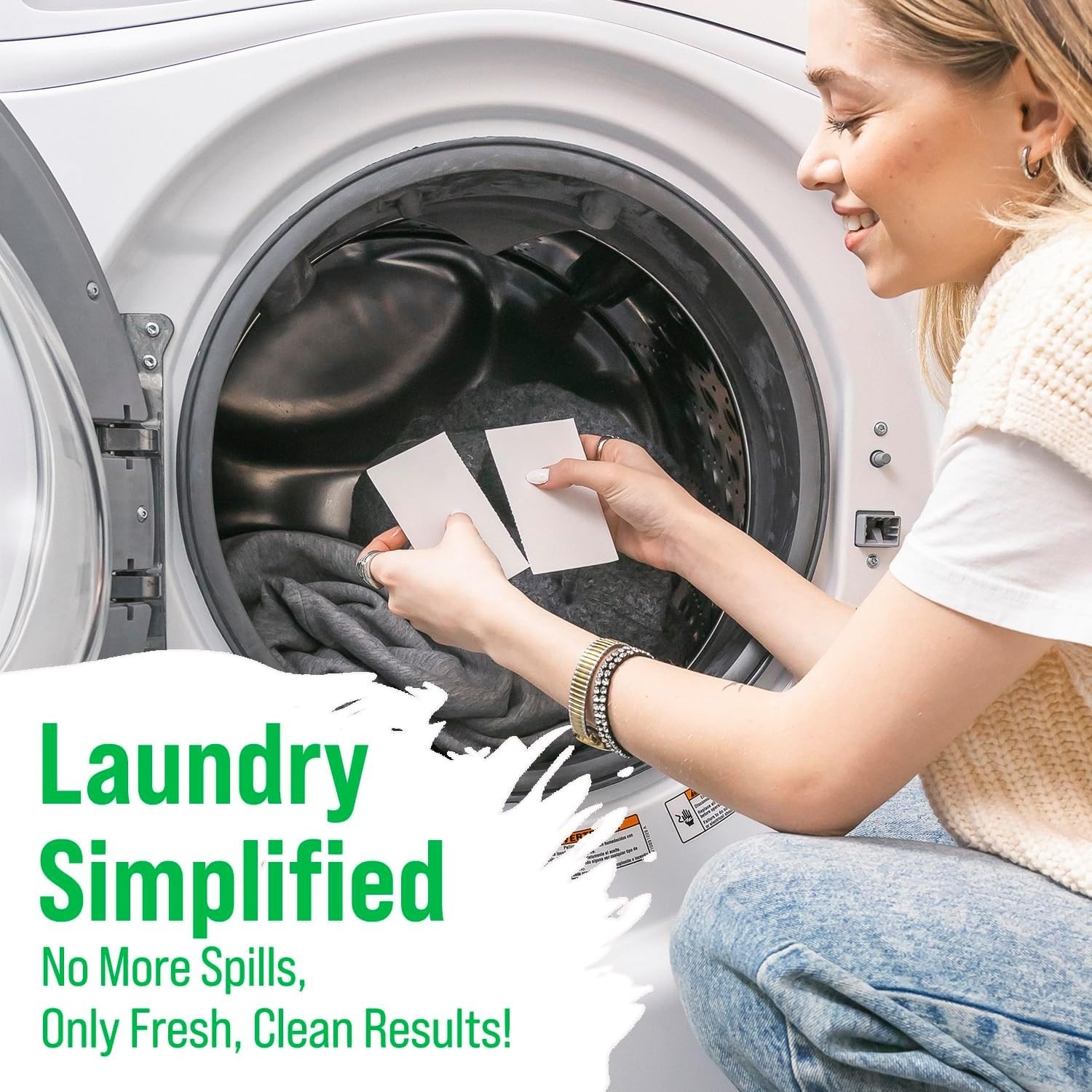 Dye Free & Chemical Free Laundry Sheets – 104 Loads of Lavender Mint Freshness