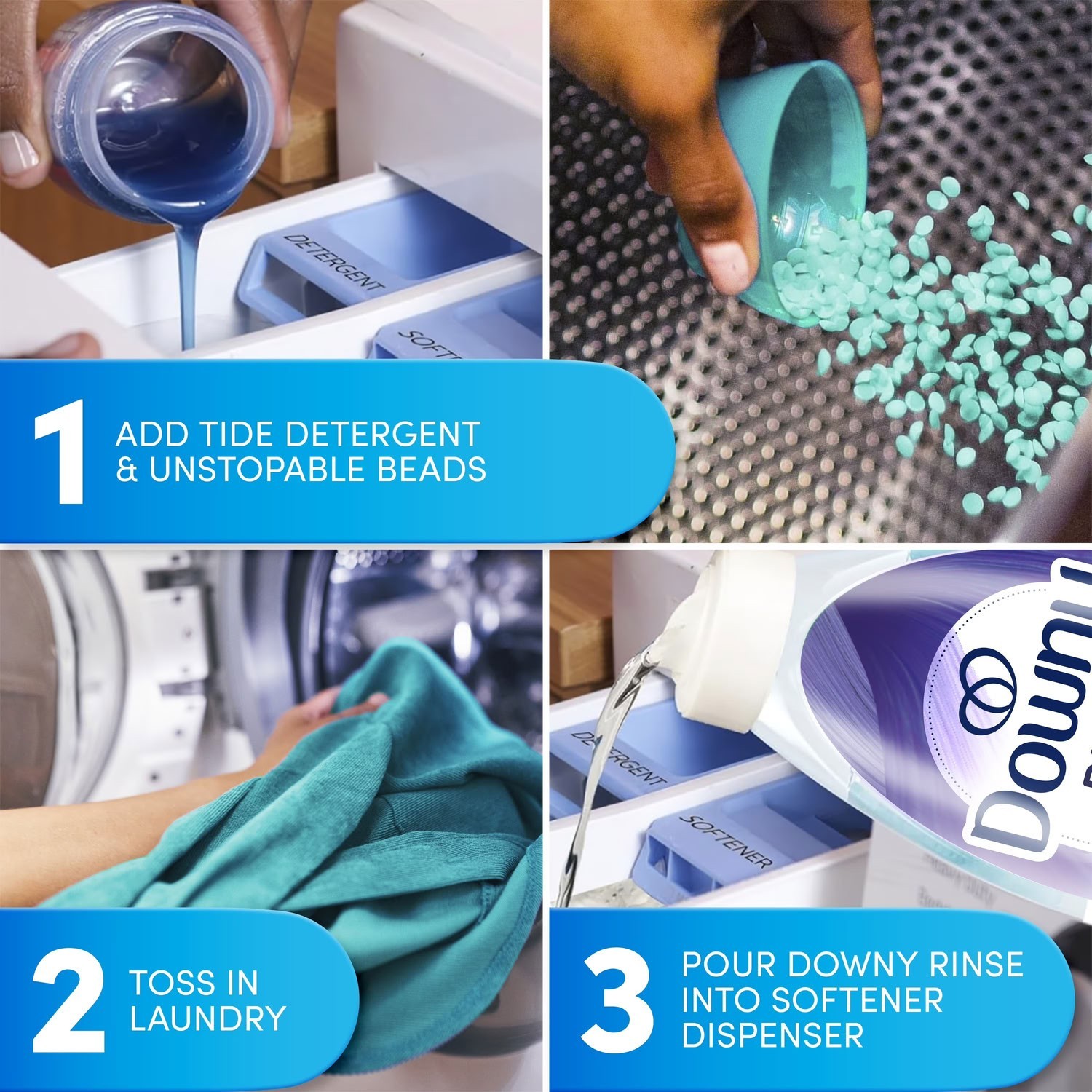 Downy Rinse Out Odor Laundry Rinse Fresh Lavender Scent Refreshes 48 Oz