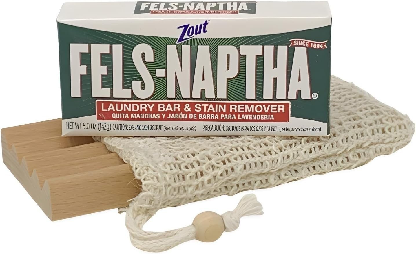 Fels Naptha Laundry Detergent Bar – 5 Ounce Fels Naptha Laundry Bar Soap and…