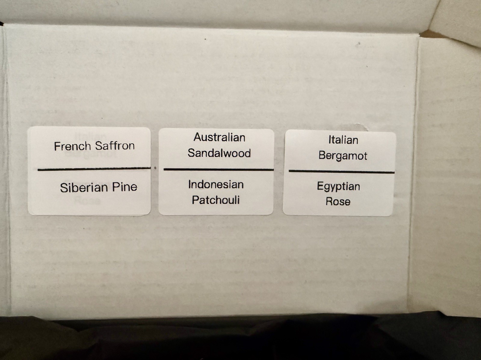 Laundry Sauce sample box six piece