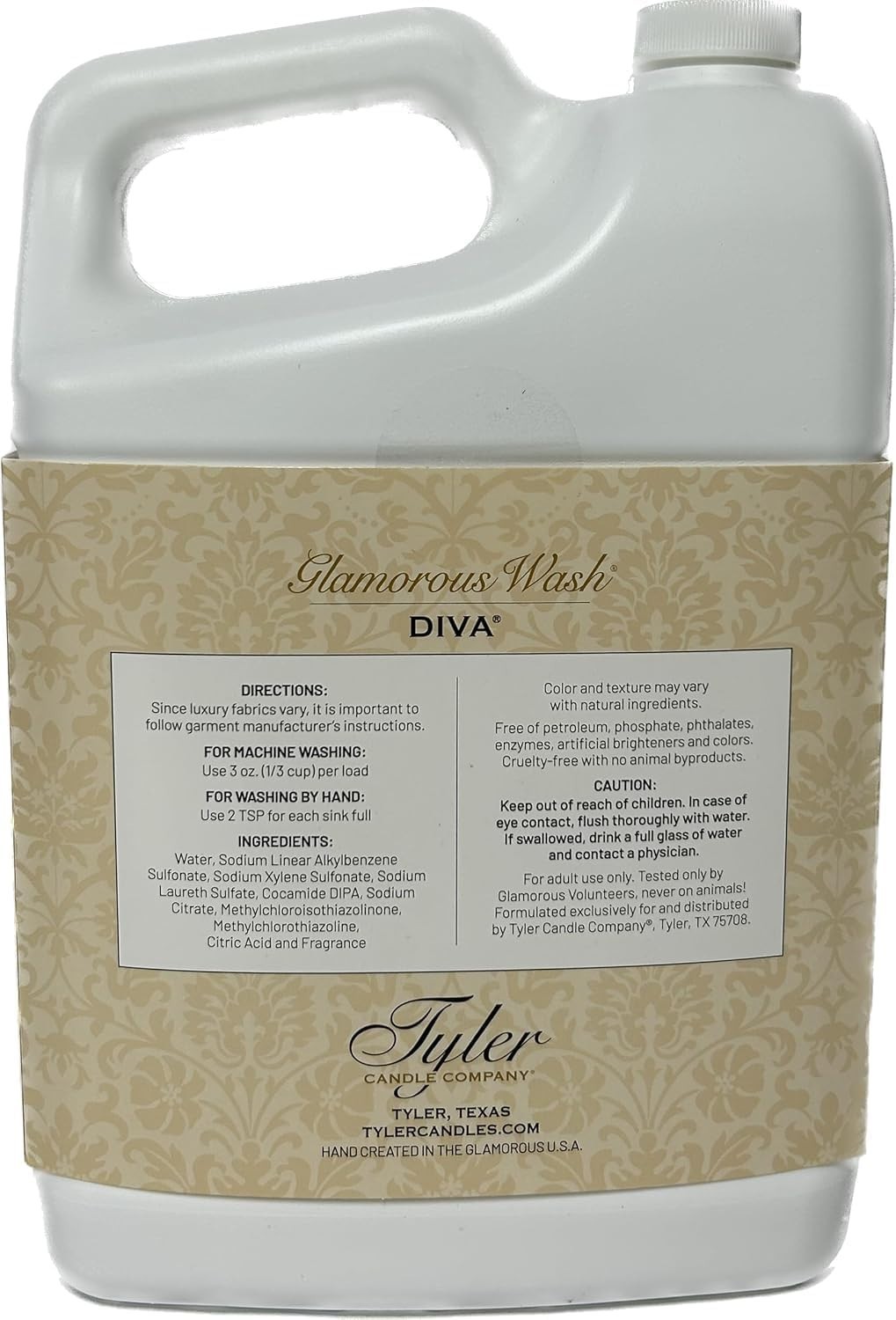 Tyler’s Diva Glam Wash Laundry Detergent, Gallon 128 Fl oz Pack of 1 ILIOS Pa…