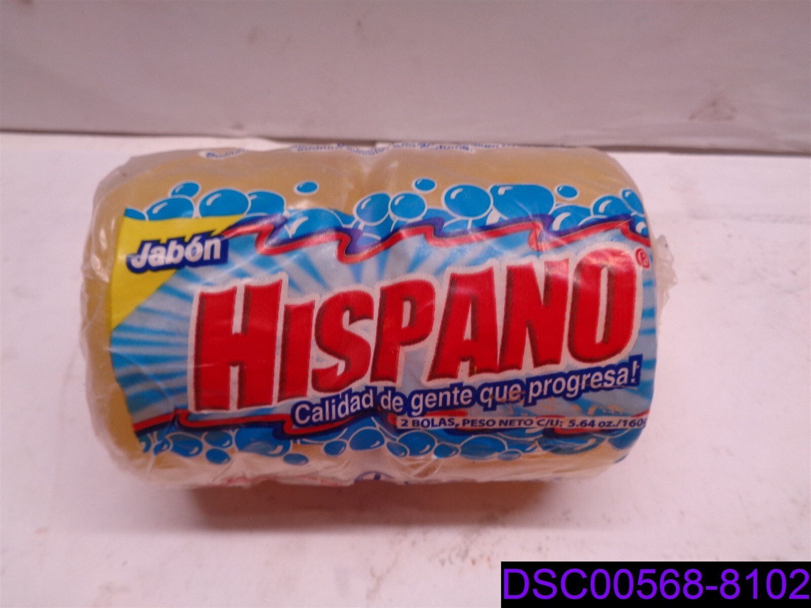 Qty = 6 (3 Packs of 2): Hispano Soap Round Laundry Soap Jabon